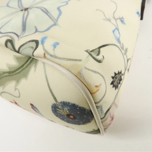 Gucci Cream Floral 2 way Satchel - Picture 6 of 10